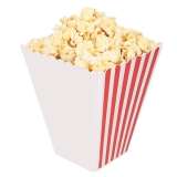 Popcornschale Hollywood, mit Streifen